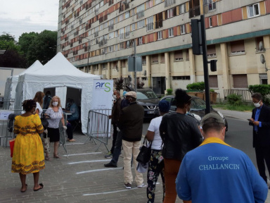 Dépistage gratuit sans rendez-vous à Clichy-sous-Bois ce vendredi 22 mai 