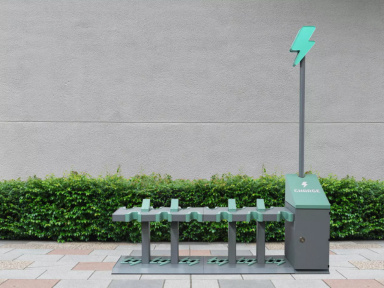 Paris : pour ranger les trottinettes, des stations de recharge testées par la Mairie 