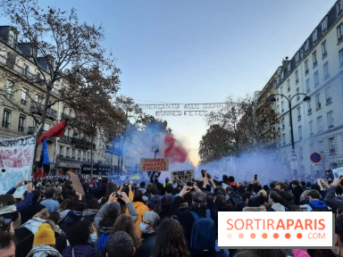 Manifestation "sécurité globale" : incendie et débordements entre manifestants et forces de l'ordre