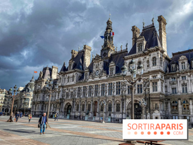 Manifestation contre le saccage de Paris à l'Hôtel de Ville