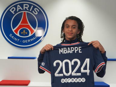 PSG : Ethan Mbappé, le petit frère de Kylian, signe un premier contrat aspirant 