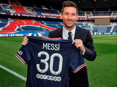 Messi au PSG : rupture de stock des maillots au lendemain de l'arrivée de l'Argentin