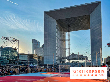 Village Sentez-vous sport 2021 sur l'Esplanade de la Défense 