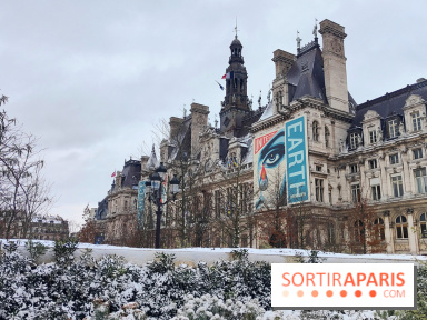 La Neige à Paris - Hôtel de Ville