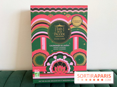 Le calendrier de l'Avent 2024 des Thés de la Pagode en hommage à la Corée