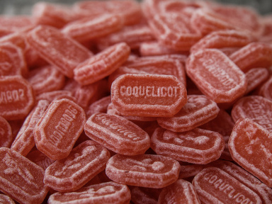 Le coquelicot de Nemours, une confiserie fabriquée en Seine-et-Marne depuis plus d'un siècle