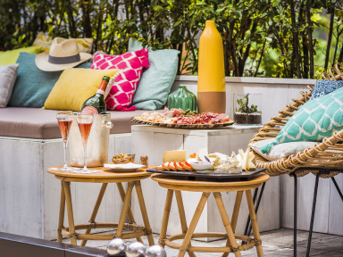 Royal des Lices : la terrasse éphémère, ambiance French Riviera, du Royal Monceau