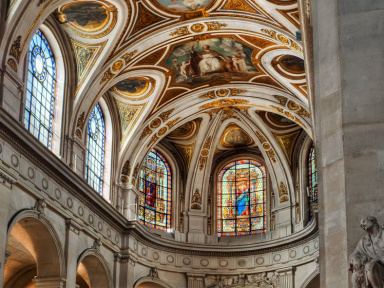 L'Eglise Saint-Roch, vaste église du 1er arrondissement 