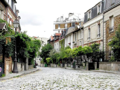 Promenade dans le quartier de la Campagne à Paris