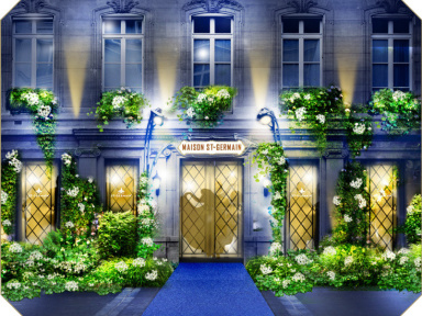 La Maison St-Germain®, un bar éphémère et floral 