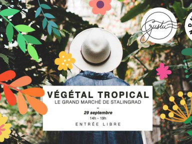 Grande vente de plantes tropicales à la Rotonde Stalingrad