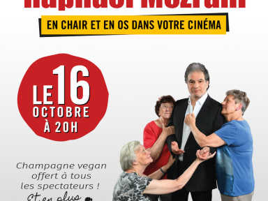 Raphael Mezrahi en tournée dans les cinémas Pathé Gaumont