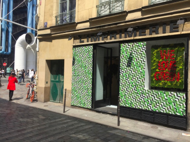 Un pop-up store We Love Green à L'Imprimerie