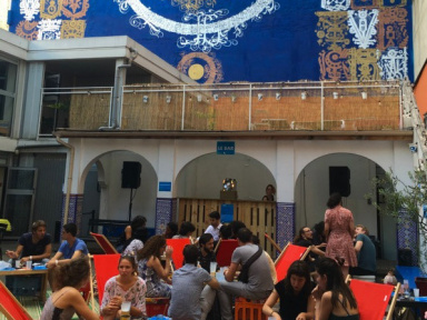 Le Patio, un bar éphémère au cœur de la Goutte d'Or