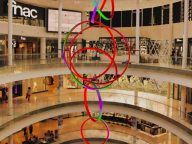 Exposition Orbites de Miguel Chevalier à Beaugrenelle