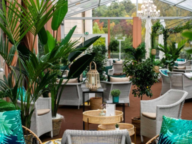 Le jardin d'hiver 2019 du Trianon Palace