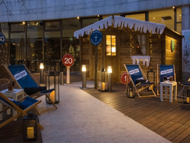 Le Méridien Etoile dévoile son chalet pour l'hiver 2019