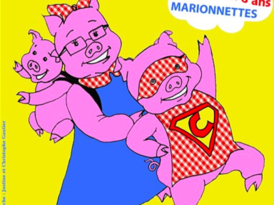 Les 3 petits cochons au Théo Théâtre