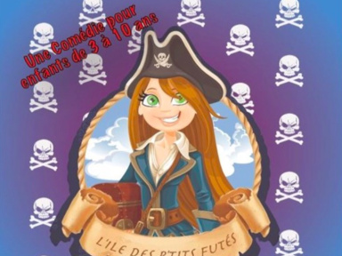 Princesse et Pirate, l'île des P'tits Futés à La Folie Théâtre