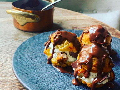 La recette des profiteroles d'Amandine Chaignot, cheffe de Pouliche