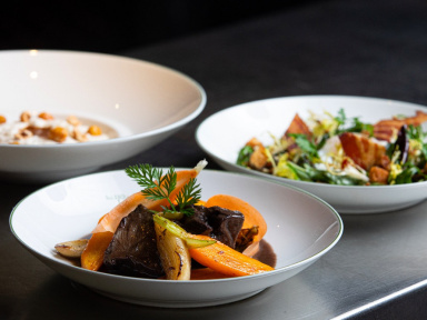 La carte printanière du restaurant Les 110 de Taillevent en livraison et à emporter