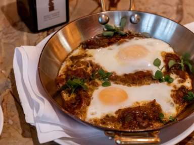 La recette de la Chakchouka vegan au piment d'espelette d'Adam Bentalha
