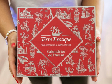 Le calendrier de l'Avent 2021 100% épices de Terre Exotique