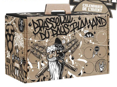 Le calendrier de l'Avent 2021 rempli de bières de la Brasserie du Pays Flamand