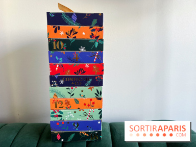 Le calendrier de l'Avent 2023 100% thé de Compagnie & Co