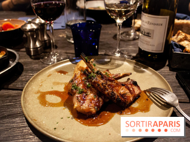 Côtes d'agneau fumées au thym de Jacopo Paris (19,50 €)