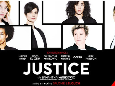 "Justice" au Théâtre de l'Œuvre 
