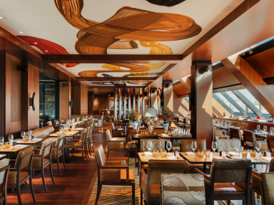 La Plume, le restaurant panoramique de l'hôtel Madame Rêve