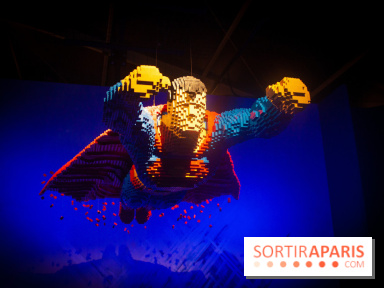 L'exposition LEGO des Super-Heros DC à la Villette