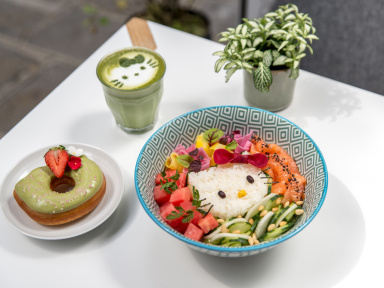 Umami Matcha Café x Hello Kitty