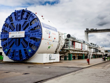 Grand Paris : KM5 Fête d'allumage du grand tunnelier à Bagneux