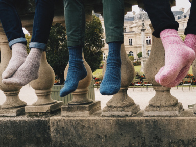 Chaussettes orphelines par Márcia de Carvalho 