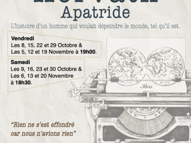 Horvath apatride à la Comédie Nation