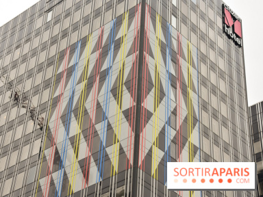CitizenM inaugure une œuvre d'art sur ses fenêtres à Gare de Lyon