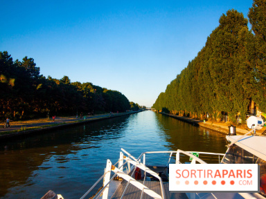 Croisière sur le canal de l'Ourcq