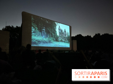 Cinéma en plein air à la Villette