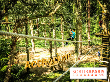 AccroCamp, l'accrobranche des Boucles de Seine