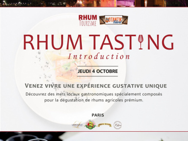 RHUM TASTING INTRODUCTION