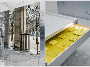 The Fountain : un pop up expérientiel de bijoux caché dans les Jardins du Palais Royal