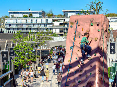 Bercy Village escalade