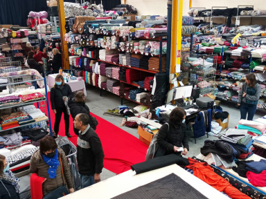 Bon plan couture : liquidation générale de tissus à partir de 2€ le mètre, près de Paris !