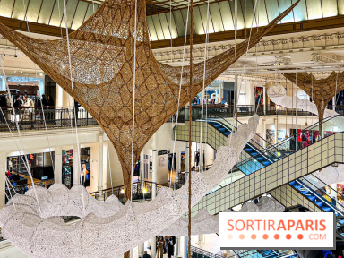 Le La Serpent, l'exposition gratuite, monumentale et immersive d'Ernesto Neto au Bon Marché