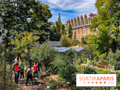 Le jardin botanique de la Faculté de Pharmacie en visite