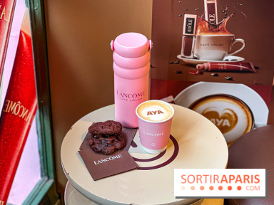 Pop up Café Lancôme x Aya Nakamura : flash make-up, gourmandises et surprises à gagner