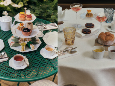 Le Tea Time du Jardin au Dior 30 Montaigne