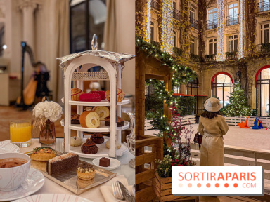 La patinoire féérique et le chalet-raclette de retour dans la cour-jardin du Plaza Athénée pour Noël